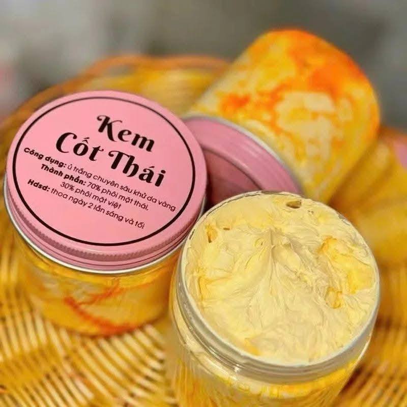 Kem Cot Thai Body Cream  & kem cot whitening night cream